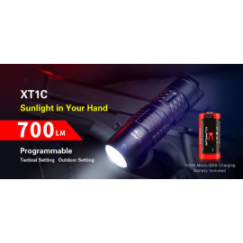 Svjetiljka Klarus XT1C; ACCU; 1000lm; 178m, IPX8