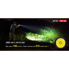 Svjetiljka Klarus XT1C; ACCU; 1000lm; 178m, IPX8
