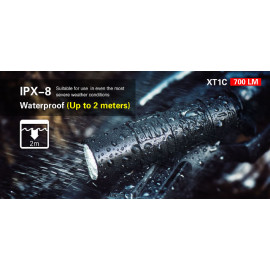 Svjetiljka Klarus XT1C; ACCU; 1000lm; 178m, IPX8