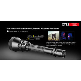 Svjetiljka Klarus XT32; 1200lm, 1000m