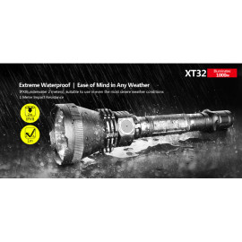 Svjetiljka Klarus XT32; 1200lm, 1000m