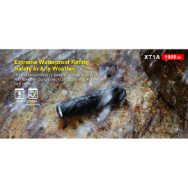 Svjetiljka Klarus XT1A; ACCU, 1000lm, 182m, IPX8