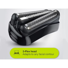 Brijaći aparat ACCU Braun 3 310BT crno-plavi