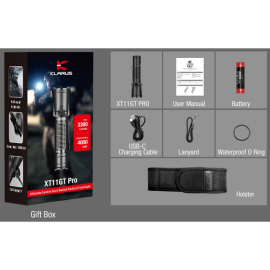 Svjetiljka Klarus XT11GT PRO KIT 3300lm 380m IPX8