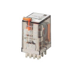 Relej 24VAC 7A 4xU 190R Finder