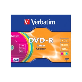 DVD-R Verbatim 4,7GB 16X slim box