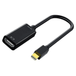 Kabel mini DisplayPort muški na HDMI ženski 0,15m