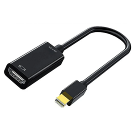 Kabel mini DisplayPort muški na HDMI ženski 0,15m