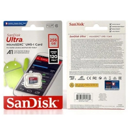 Mem. kartica SDXC 256Gb U3 CL10 V30 micro SanDisk 