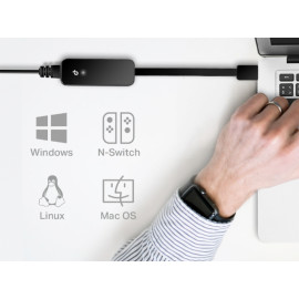 Adapter ethernet USB3.0 A muški na RJ45 1Gb UE306