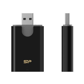 Čitač mem. kartica USB 3.2 SP Combo; crni