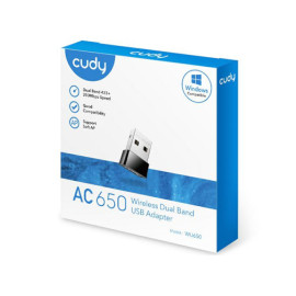 Kartica WLAN USB Dual-Band WU650, 200/433Mbps
