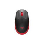 Miš bežični USB Logitech M190 crveni
