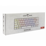 Tipkovnica žična SHINOBI meh.- bijela White Shark