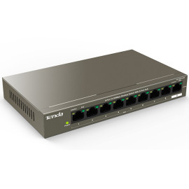 Switch 9-port 10/100M + 8 PoE 63W TENDA TEF1109P