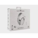 Slušalice gaming BUTTERFLY bijele, dual Wi-fi/BT