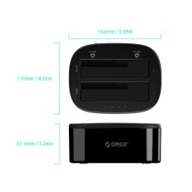 Docking stanica za HDD 2x 2.5