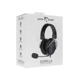 Slušalice gaming GORILLA - Crno/Sive White Shark