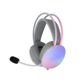 Slušalice gaming FIREFLY bijele White Shark