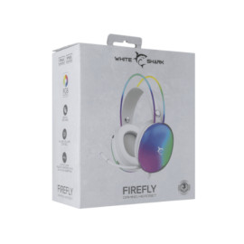 Slušalice gaming FIREFLY bijele White Shark