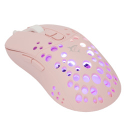 Miš optički TRISTAN 2 - rozi/rgb White Shark