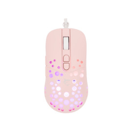 Miš optički TRISTAN 2 - rozi/rgb White Shark