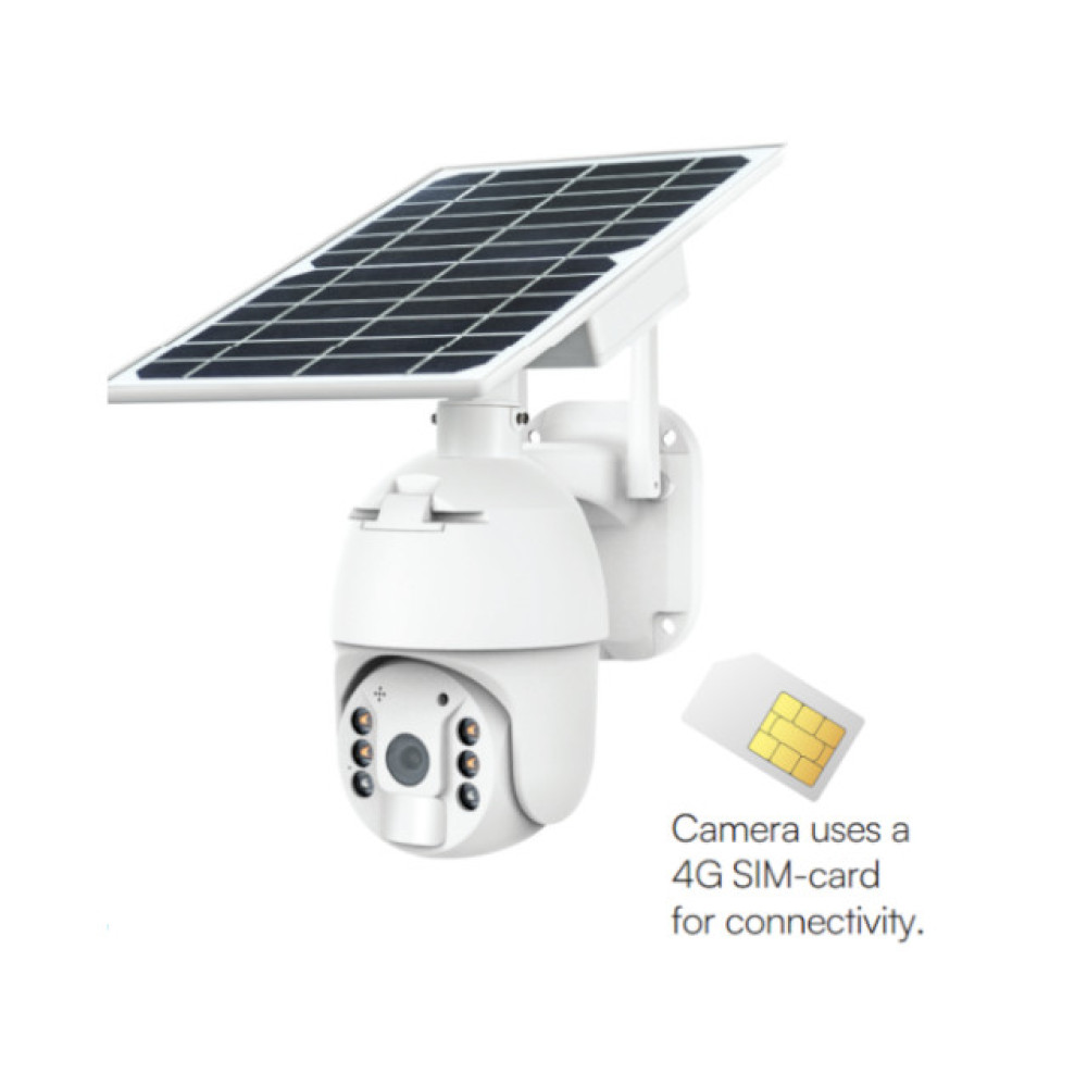 IP kamera ACCU 4G V-TAC PTZ IP65 + solarni panel