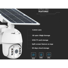 IP kamera ACCU 4G V-TAC PTZ IP65 + solarni panel