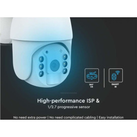 IP kamera ACCU 4G V-TAC PTZ IP65 + solarni panel