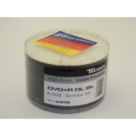 DVD+R DL Traxdata 8,5GB 8x printable 50kom