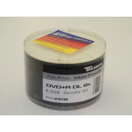 DVD+R DL Traxdata 8,5GB 8x printable 50kom