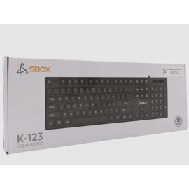 Tipkovnica USB SBOX K-123 / HR
