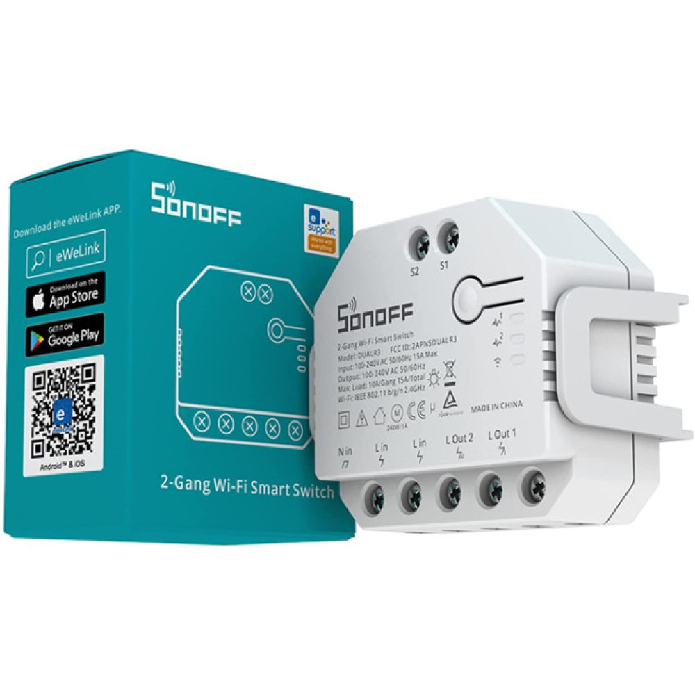 WiFi pametni prekidač za rolete Sonoff Dual R3