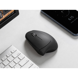Miš bežični USB vertikalni, punjivi, ergonomski