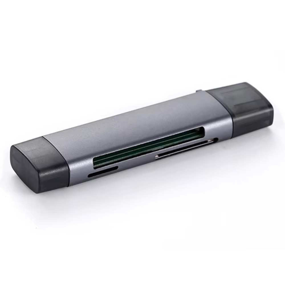 Čitač kartica; memorijskih; dual; USB-C/USB-A; 5u1