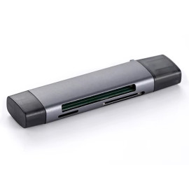 Čitač kartica; memorijskih; dual; USB-C/USB-A; 5u1
