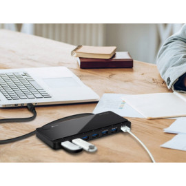 Hub USB 3.0 7-port s napajanjem TP-Link UH700 crni