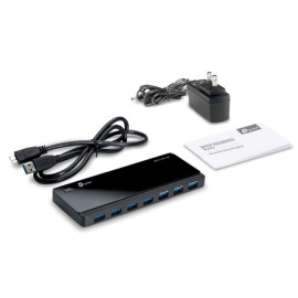 Hub USB 3.0 7-port s napajanjem TP-Link UH700 crni