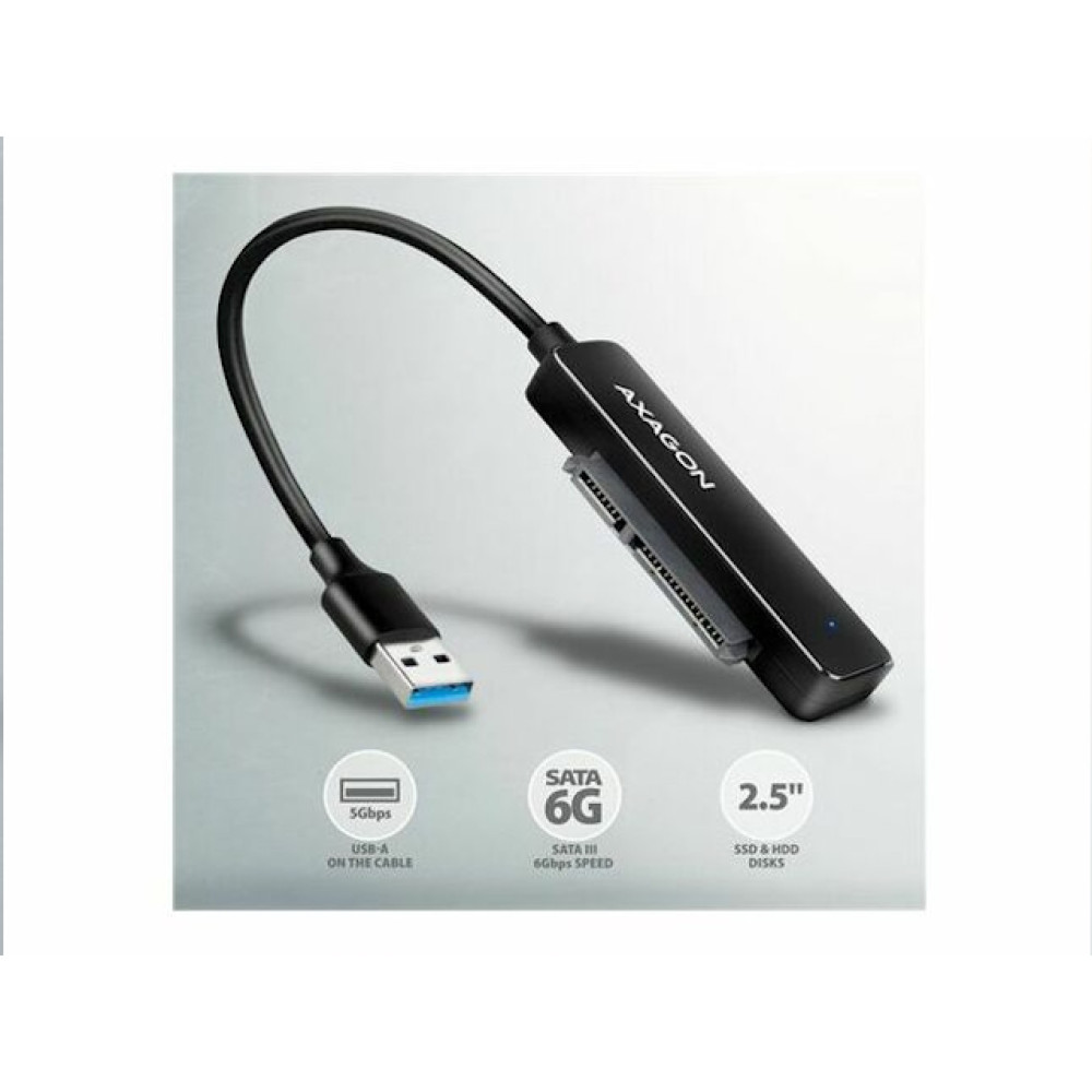 Adapter USB 3.2 na SATA 3 HDD/SSD ADSA-FP2A