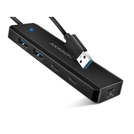 Hub USB 3.0 4-port 2xUSB-A + 2xUSB-C AXA HUE-C2   