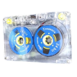 Kazeta audio Treasures 45min; prazna