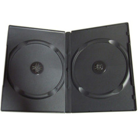 Kutija za DVD crna dvostruka