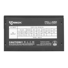 Napajanje ATX 400W SBOX PSU-400 1x120mm vent.
