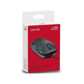 Miš optički USB 1000dpi Speedlink Jixster; crni