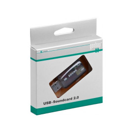 Zvučna kartica vanjska USB 2-kanalna Goobay - - - 