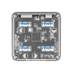 Hub USB 3.0 4-port Orico MH4U-U3 prozirni