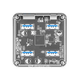Hub USB 3.0 4-port Orico MH4U-U3 prozirni