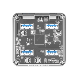 Hub USB 3.0 4-port Orico MH4U-U3 prozirni