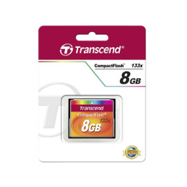 Mem. kartica Compact Flash 8Gb Transcend 133x