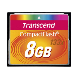 Mem. kartica Compact Flash 8Gb Transcend 133x